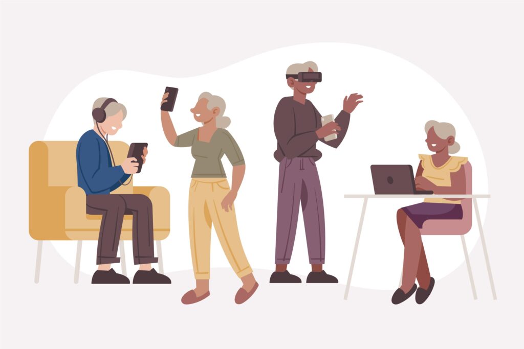 Tecnologia para idosos: Facilitando a Vida e Promovendo a Inclusão Digital