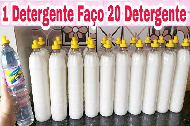 Aprenda a Fazer Detergente Caseiro e Economize