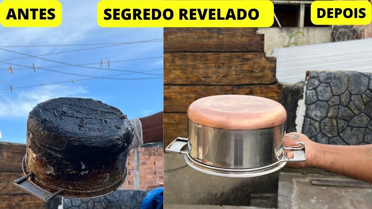 Como Limpar Panela Queimada de Gordura de Forma Fácil