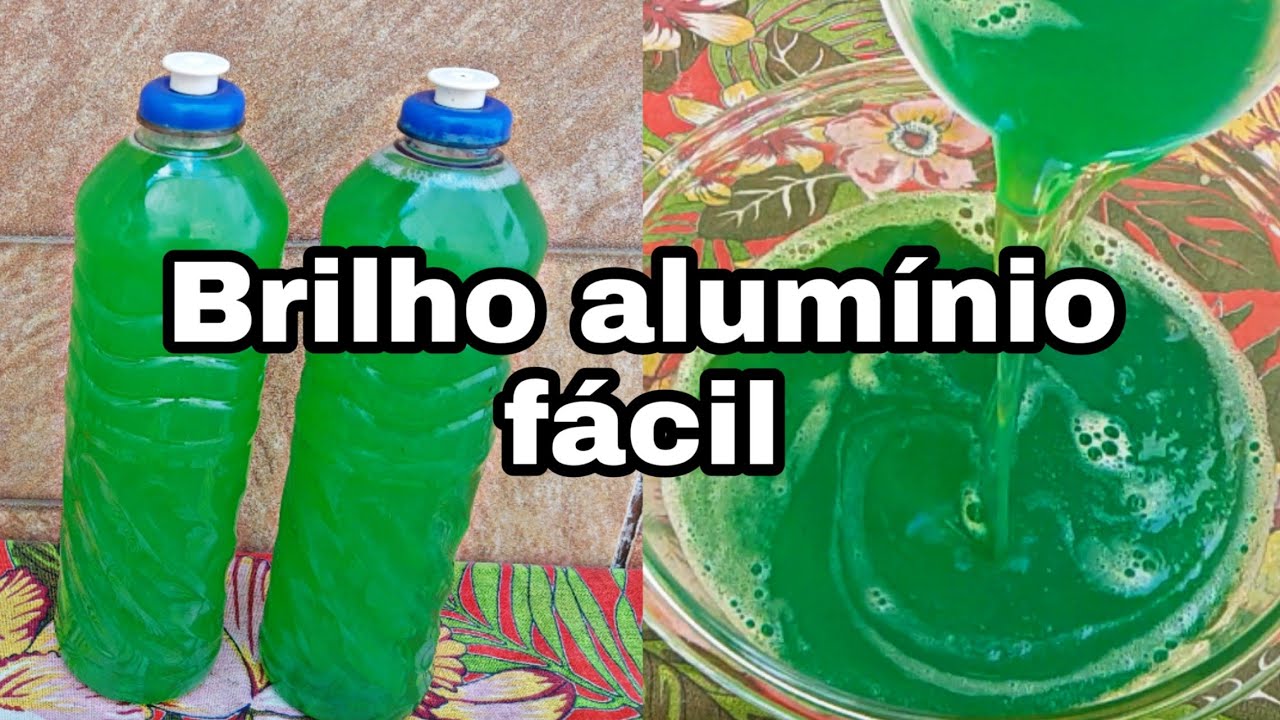 Como fazer Detergente Caseiro para Dar Brilho em Alumínio