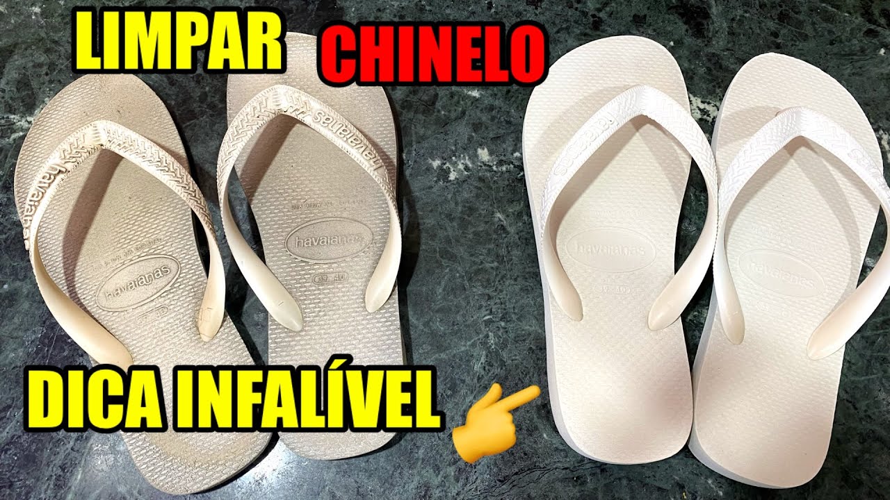 Como Limpar Chinelos Brancos Encardidos de Forma Fácil